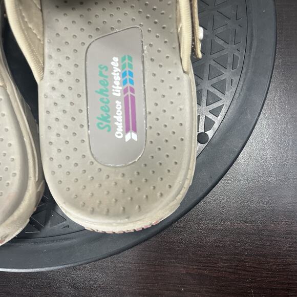 Skechers Women's Size 8 Reggae All Natural Outdoor Taupe Multi Comfort Sandals - Picture 7 of 10